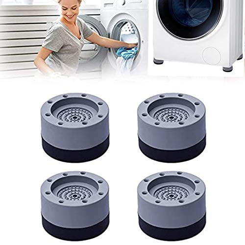 4pc Shock Noise Cancelling Washing Machine Support Anti Vibration Anti Slip Pads 4pc Shock Noise Cancelling Washing Machine Support Anti Vibration Anti Slip Pads